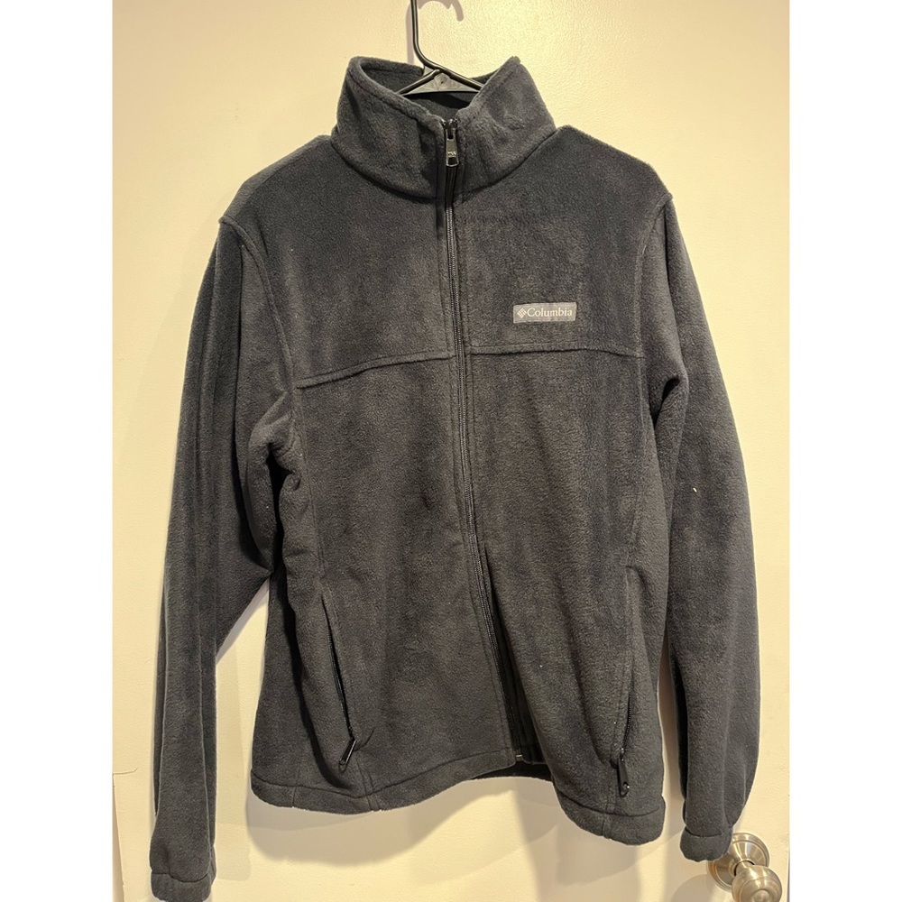 Columbia Fleece Jacket - Black - Men’s small